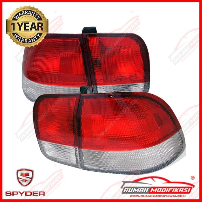 STOP LAMP - HONDA CIVIC FERIO 96-98 - SONAR - CRYSTAL - RED CLEAR