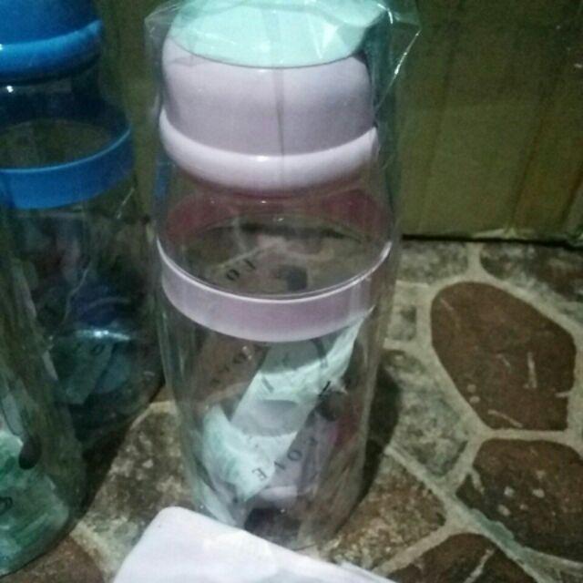 Botol Minum Tali Motif Kucing Love 750 Ml - Botol Karakter H53