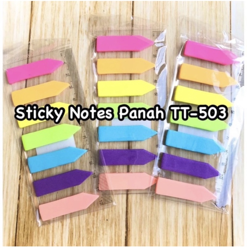 

STICKY NOTES KOTAK DAN PANAH | STICKY NOTE | STICKER PENANDA CATATAN