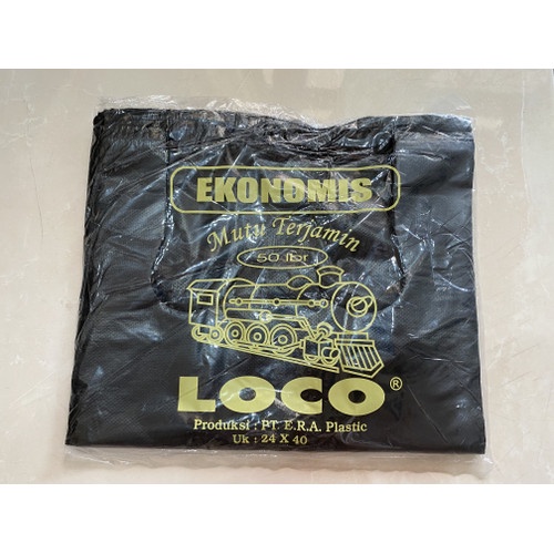 

Kantong plastik kresek tanggung. Loco ekonomis uk 24 x 40