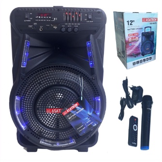 Speaker Portable Bluetooth Wireless Speaker Meeting ASATRON VENUS HT 8880 UKM