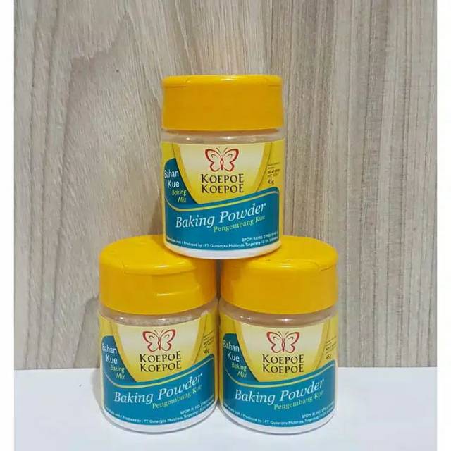 

Koepoe baking powder 45 gram