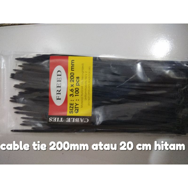 

Tali pengikat / Cable Tie 20cm atau 200mm