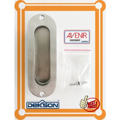 Handle Tanam Dekkson - Pull Plate PP 012 Silver