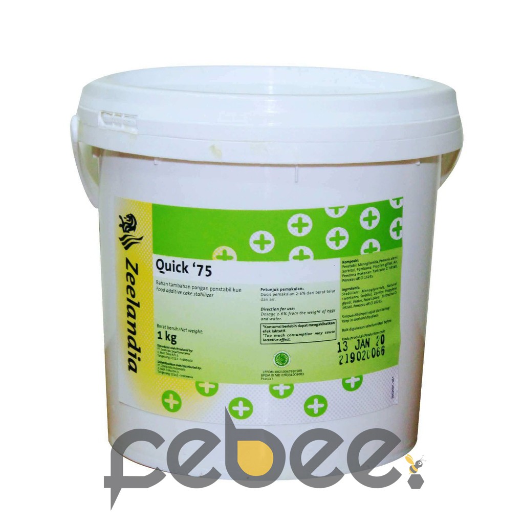 

[100g] SP Emulsifier Pengembang Kue Quick 75 Repack