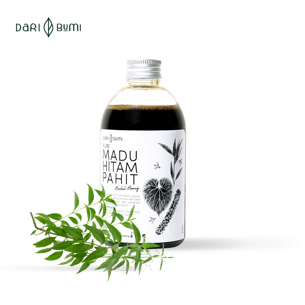 Madu Herbal Hitam Pahit Propolis Dari Bumi Alami Original