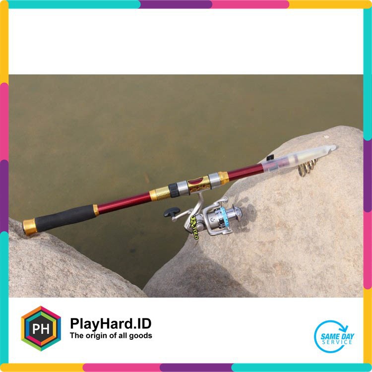 MPro Joran Pancing Carbon Fiber 2.1M/5 + 2.7M/6 Yuelong Sea Fishing Rod alat perlengkapan jnp