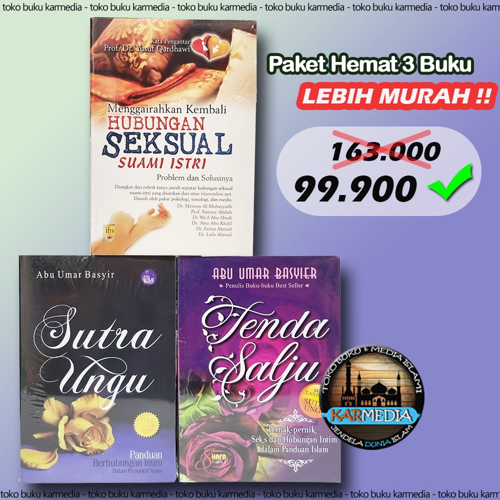 Paket 3 Buku - Sutra Ungu Tenda Salju & Menggairahkan Kembali Hubunga Seksual Suami Istri - IBS
