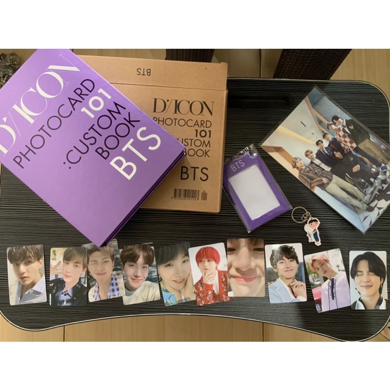 binder + slevee / postcard dicon bts