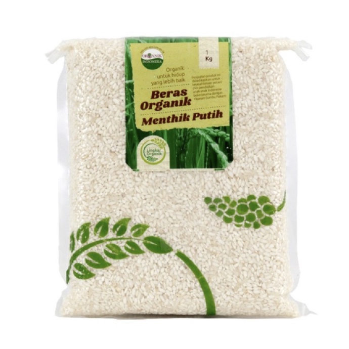 

Beras Organik Mentik Putih MPASI 1kg - Lingkar Organik - Beras Menthik Susu Balikpapan