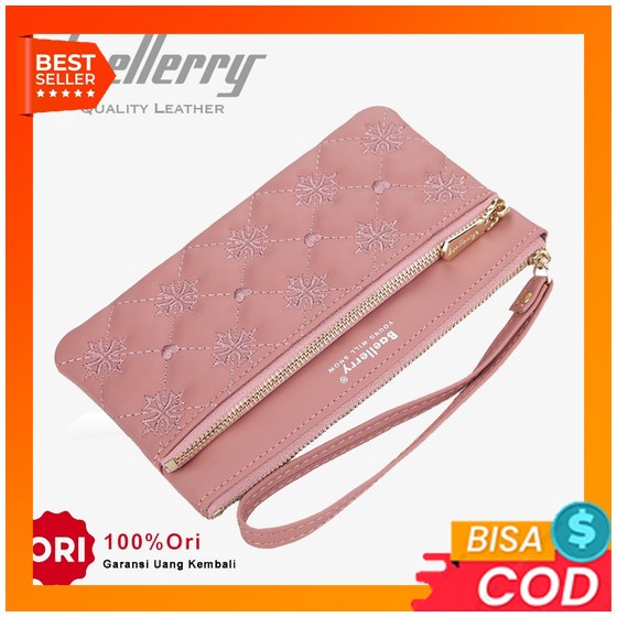 Dompet Panjang Pria Planet Ocean Dpo 622481 Hitam Original Baellerry N1828 Clutch Wanita Bahan Kulit