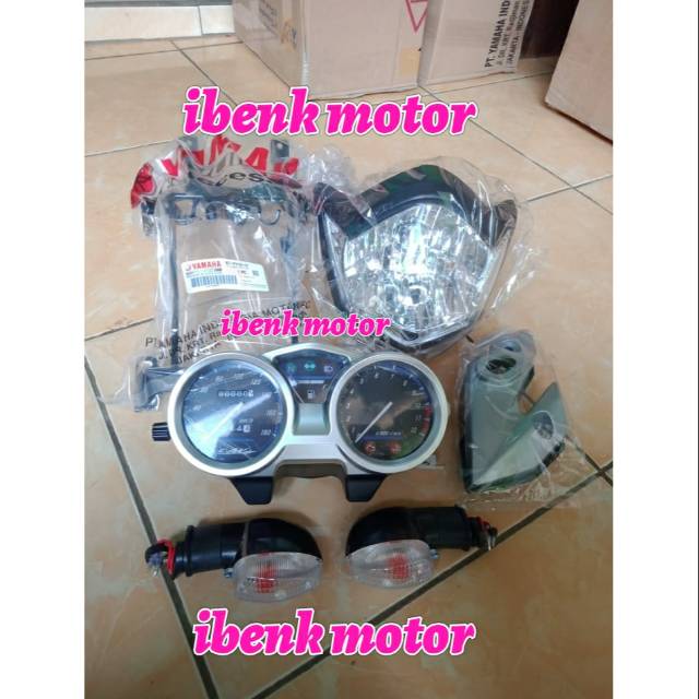 Speedometer Lampu Depan Kupingan Lampu Sein Dan Besi Breket Vixion 2010 2012 Pnp Vixion 2008 2009 Shopee Indonesia