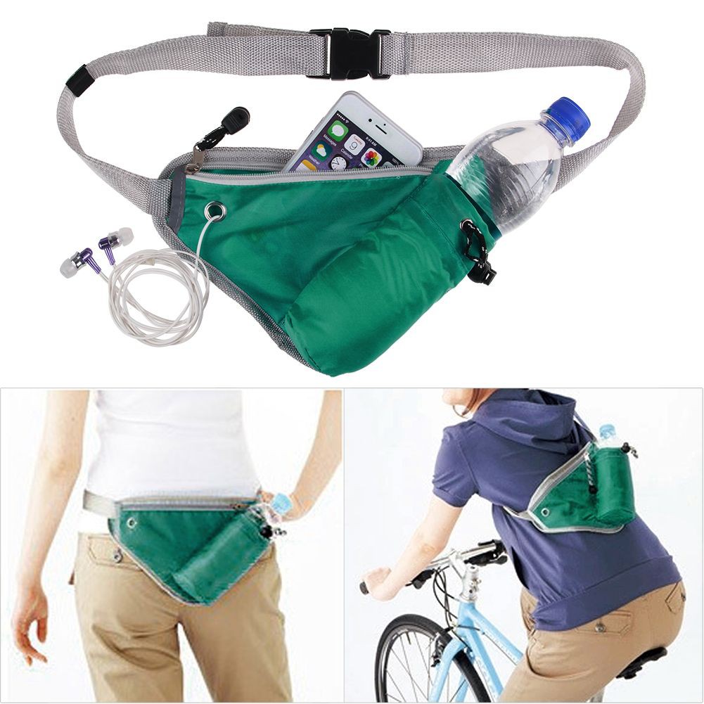 #LC-Bag Tas Lari Segitiga Tas Pinggang Sepeda Olahraga Lari Running Waist Bag