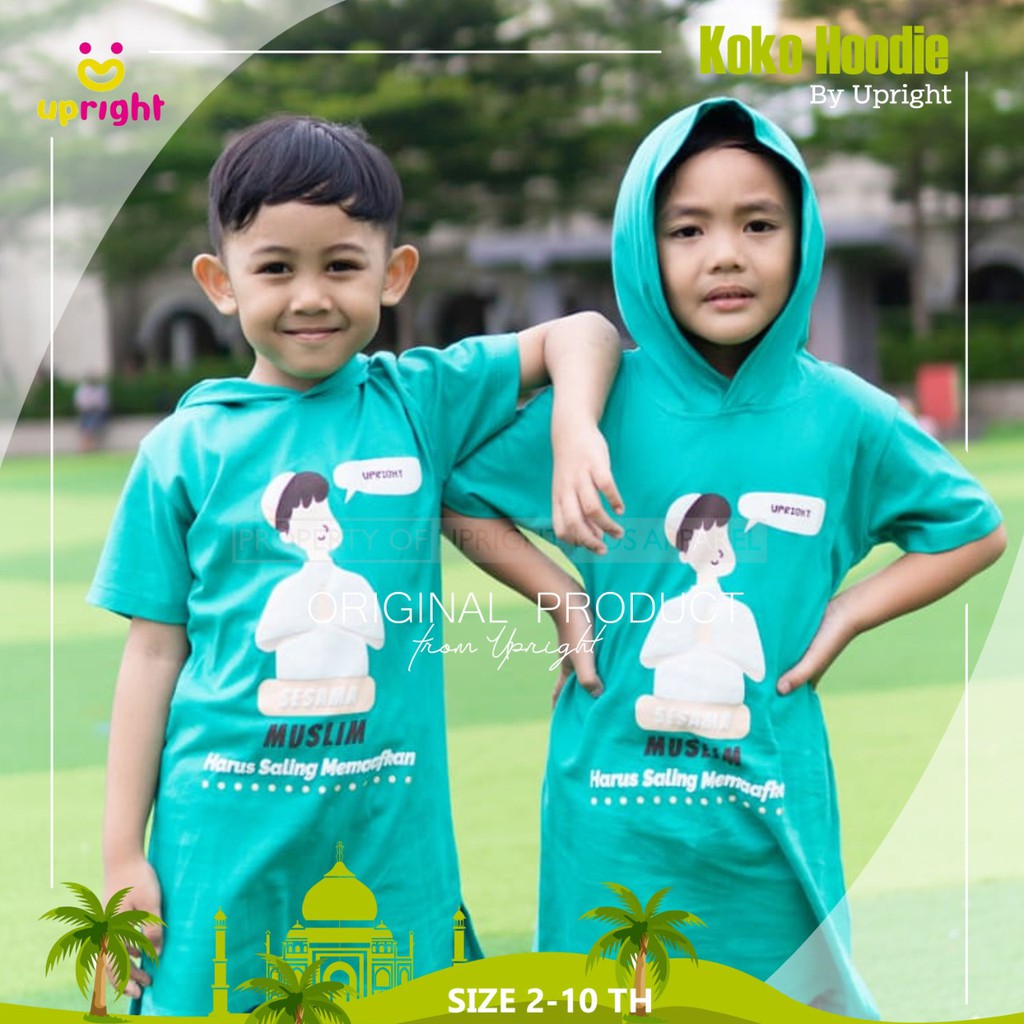 Koko Kurta Anak Hoodie Upright