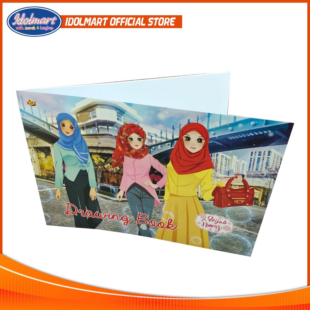 IDOLAKU Buku Gambar Kiky Ukuran Besar