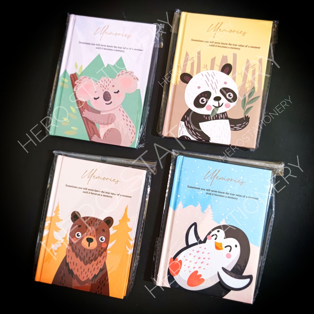 

Diary buku catatan agenda harian fancy panda beruang koala pinguin joyko D-1115MM