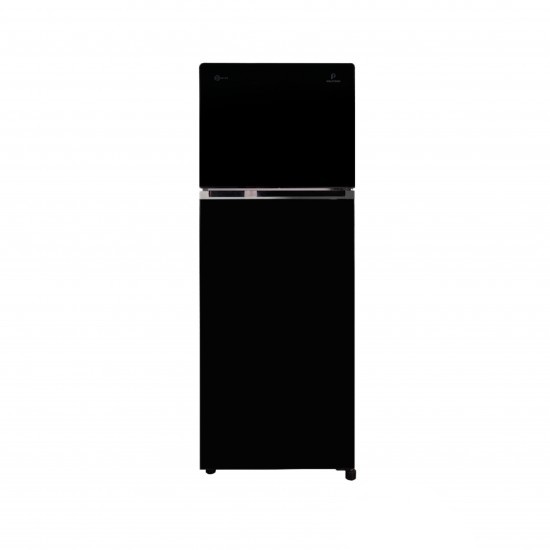 POLYTRON PRW 29 VX KULKAS 2 PINTU 260 LITER / LEMARI ES INVERTER BLACK GLASS DOOR / PRW29VX