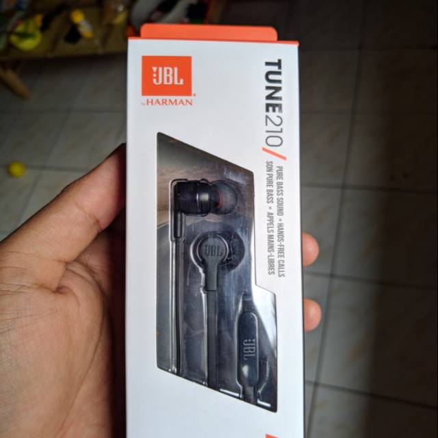 Headset earphone JBL T210 Tune 210 Termurah garansi resmi IMS 1thn