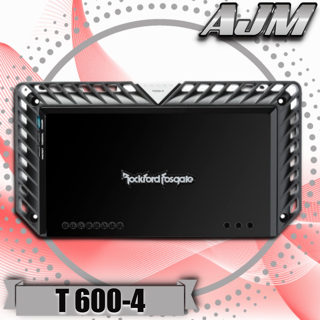 Amplifier ROCKFORD FOSGATE POWER 600 Watt 4-Channel