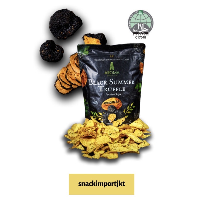 

Fchgtyani New Aroma Black Summer Truffle Potato Chips Original Singapore Snack
