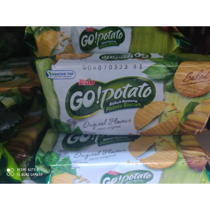 

Brio Go Potato Biskuit Kentang 60 gram
