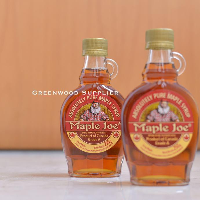 

MAPLE JOE - PURE MAPLE SYRUP 250G (PREMIUM GRADE A) - STD PACKING