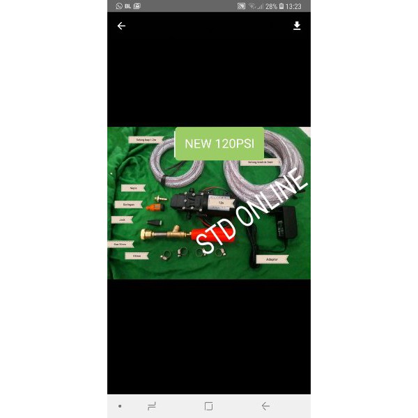 HOT NEW ALAT CUCI STEAM 1PAKET STEAM CUCI MOTOR MOBIL CUCI AC HIGH PRESSURE STEAM DC DOORMEER JET