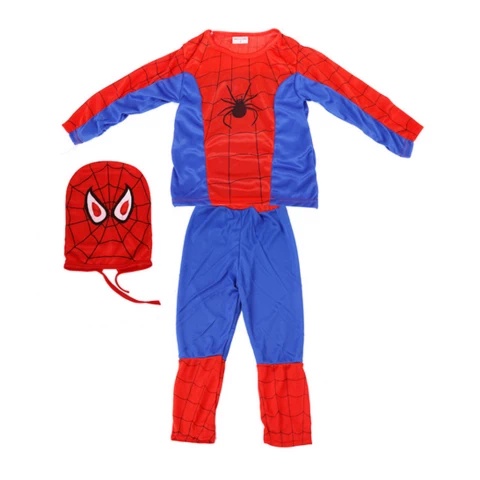 Baju Anak Topeng Spiderman Laki Laki