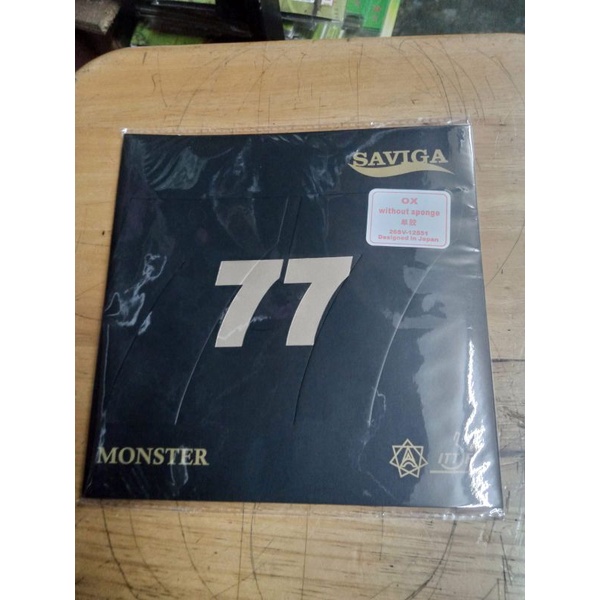 KARET TENIS MEJA BINTIK SAVIGA 77 MONSTER ORIGINAL