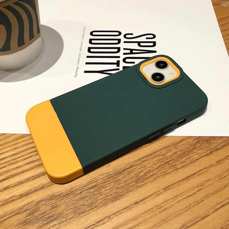 Soft Case Silikon TPU Tebal Tahan Banting Untuk iPhone 14 13 12 11 Pro Max X XR XS Max