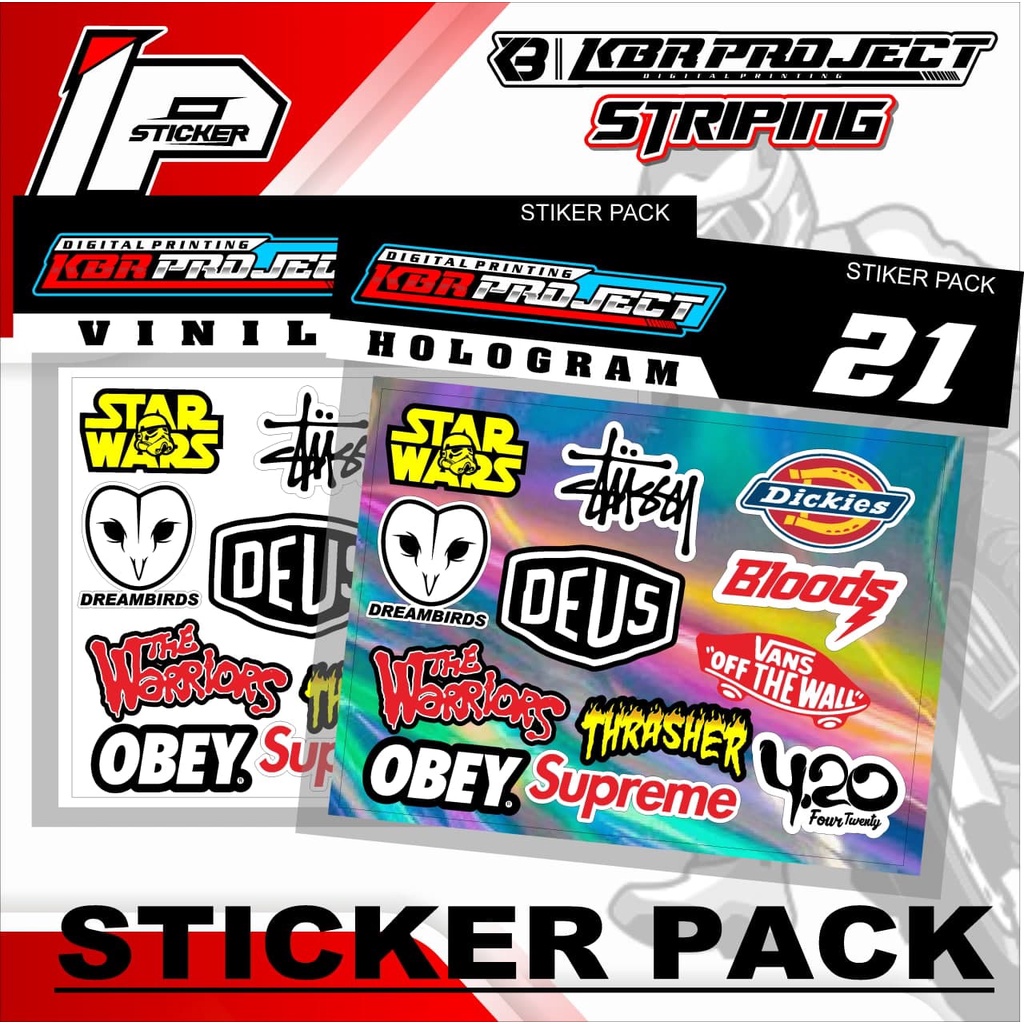 

Sticker Pack - Sticker Pack Variasi List Sticker Pack.21 Design IPING STICKER