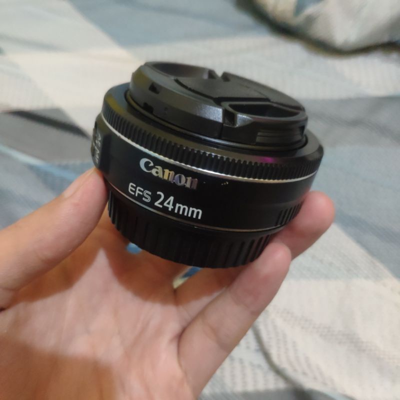 Lensa Fix Canon 24mm STM