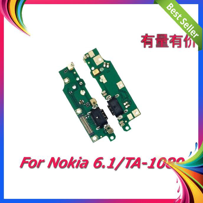 SPAREPART HP UI BOARD FLEXIBLE BOARD CONNECTOR CAS MIC NOKIA 6.1 TA 1089 TERLENGKAP