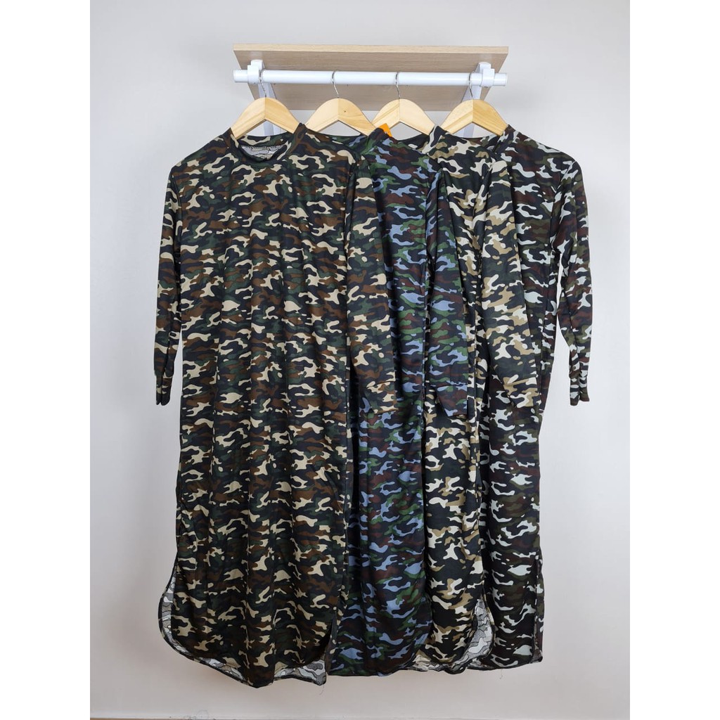 seventy one semi gamis loreng