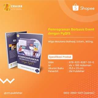 Jual Buku Pemrograman Berbasis Event Dengan PyQT5 | Shopee Indonesia