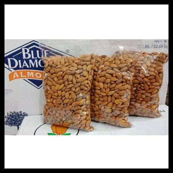 

DISKON TERBATAS !!! KACANG ALMOND PANGGANG BLUE DIAMOND 1KG ROASTED TERLARIS