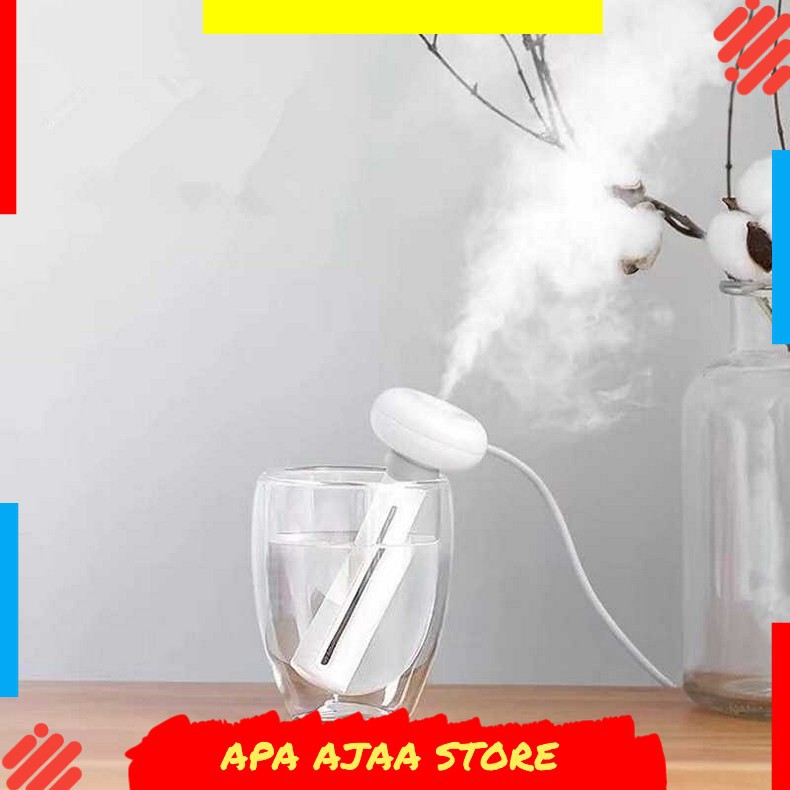 Hot Promo ! Taffware Ultrasonic Air Humidifier Portable Celup 300ml - HUMI k-j021