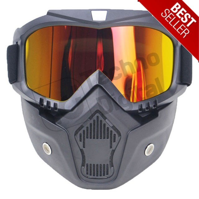 Googles Masker Motor Retro Classic - Masker Helm
