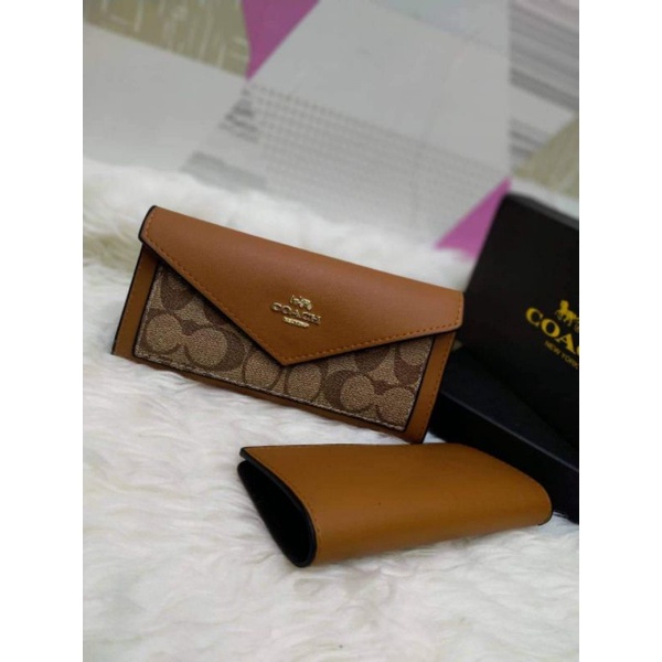 NEW ITEM dompet co@ch envelope lipat panjang free box