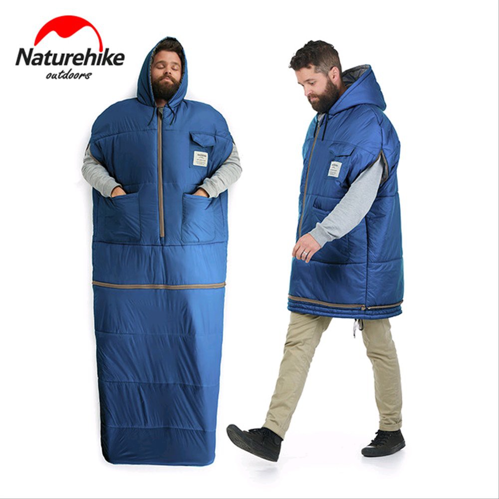 Sleeping Bag Jacket Dual Purpose Naturehike Kantong Tidur Jaket Shopee Indonesia