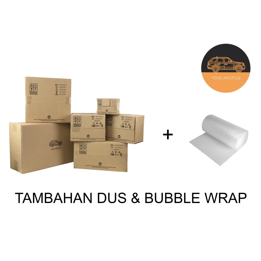 LC Bubble Wrap Pack Tambahan Packing Paket Supaya Lebih Aman