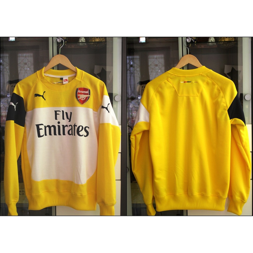 Sweater ARSENAL Training Yellow 2014/2015