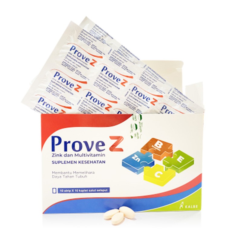 PROVE Z BOX ISI 10 TAB - Vitamin Menjaga Daya Tahan Tubuh
