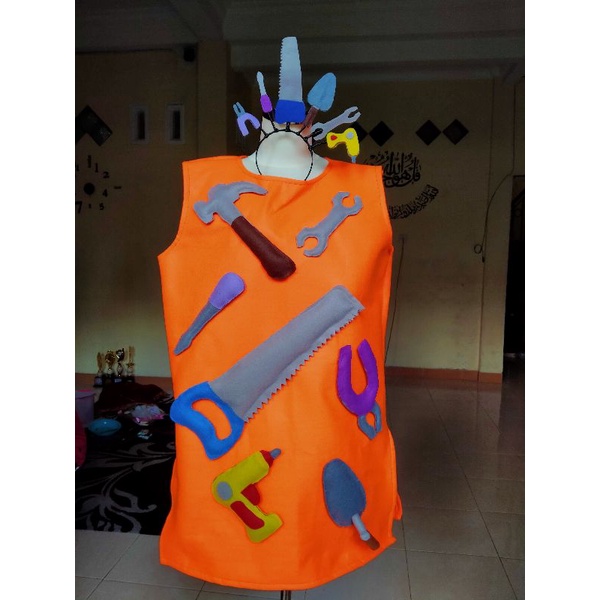kostum pertukangan (Dewasa)