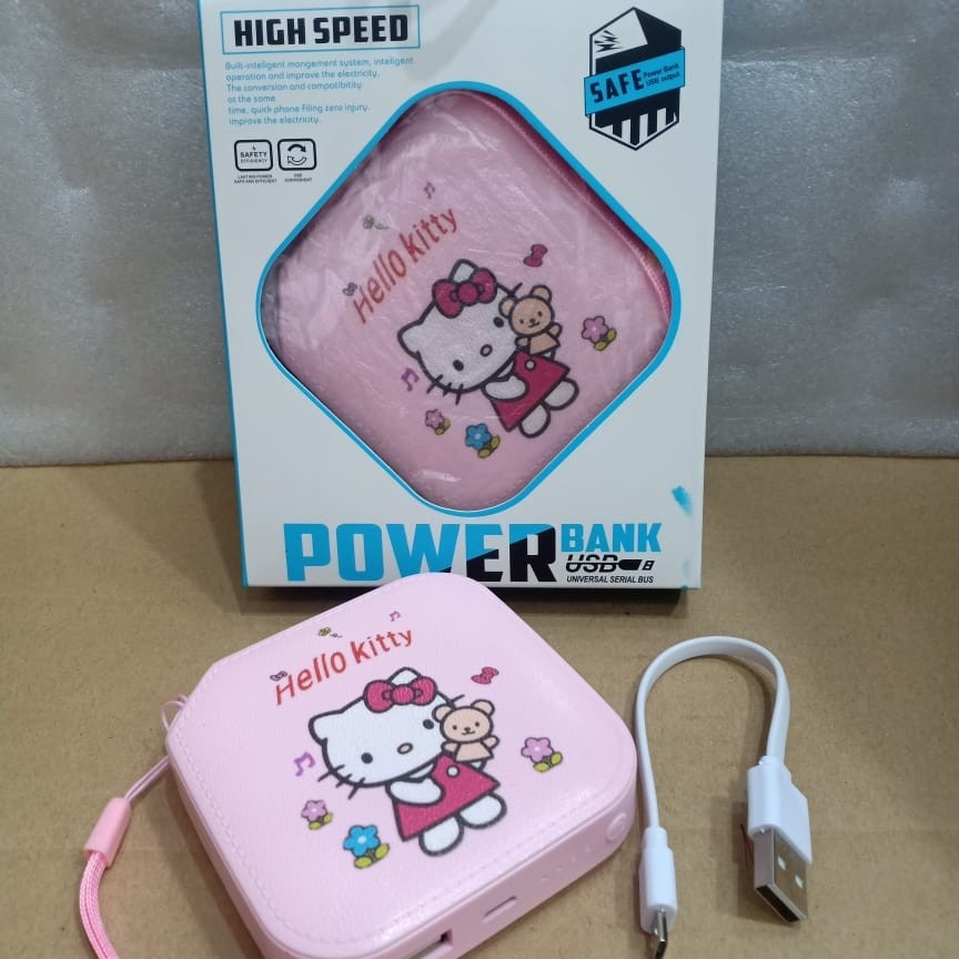 Powerbank Mini Karakter 900mAh / Powerbank Portable