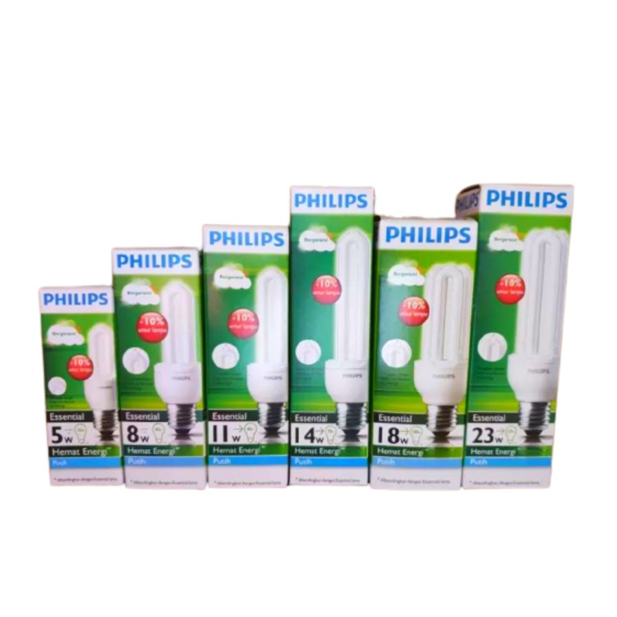 LAMPU PHILIPS ESSENTIAL 18 WATT LAMPU HEMAT ENERGI 18 WATT