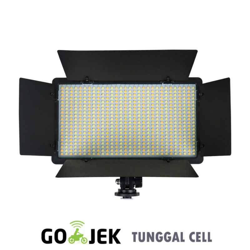 VIJIM Lampu Kamera Foto Video Portable Fill Light 40W 600 LED - U600+ - Black