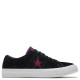 CONVERSE ONE STAR SUEDE - BLACK MAROON