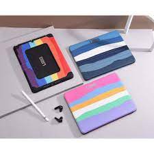 Case UAG for iPad Gen7 Gen8 Gen9 10.2 inch for iPad Air 3 10.5 inch for iPad Pro 11 inch Case Metropolis Rainbow Book Cover Flip Cover