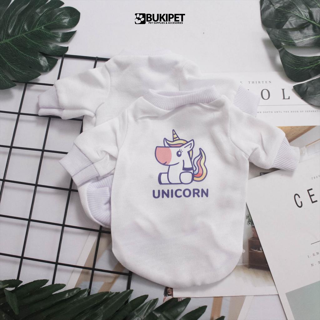 baju kucing anjing kelinci monyet lucu murah aksesoris hewan kecil - DAILY BASIC UNICORN